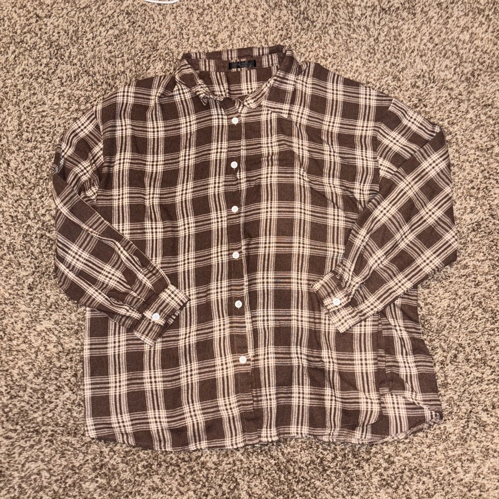 Brown Flannel